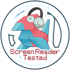 Screen Reader Tested